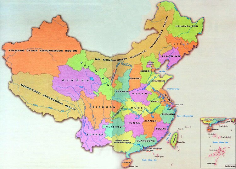 China Map Pics
